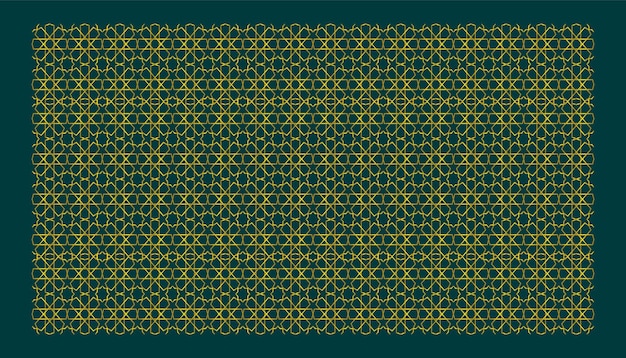 Vector árabe patrón de Ramadán diseño de fondo islámico