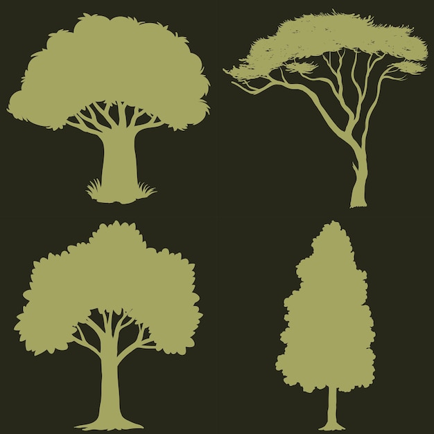 vector de árbol 12