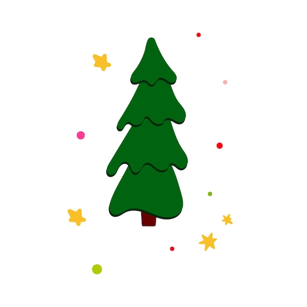 vector de arbol de navidad