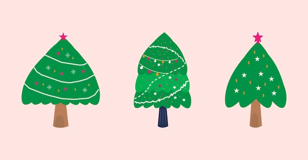 Vector de árbol de Navidad