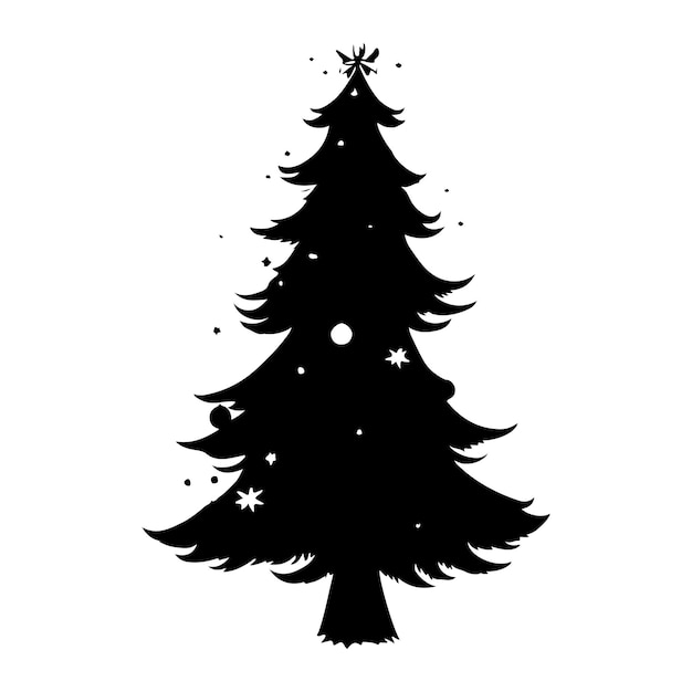 Vector de árbol de navidad