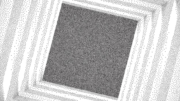 Vector arquitectura dotwork gradiente fondo Ruido abstracto punteado patrón 3d vector ilustración EPS 10