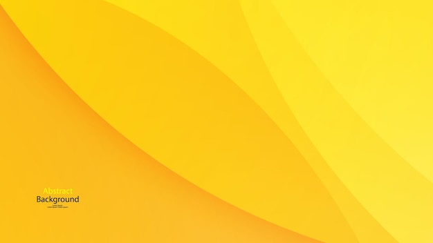 Vector de arte abstracto de fondo de color amarillo