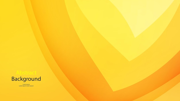 Vector de arte abstracto de fondo de color amarillo