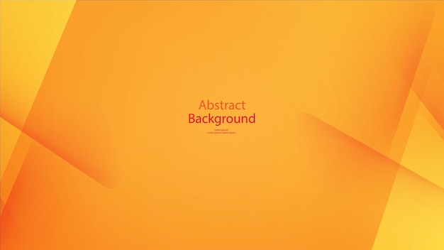 Vector de arte abstracto de fondo de color cálido y naranja