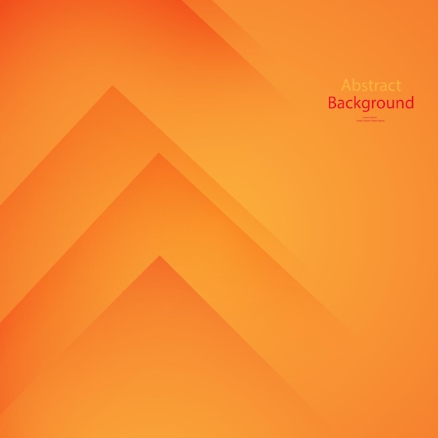 Vector de arte abstracto de fondo de color cálido y naranja