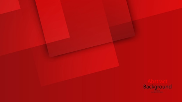 Vector de arte abstracto de fondo de color rojo y negro
