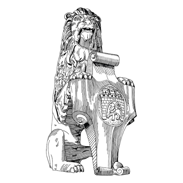 Vector de arte en blanco y negro