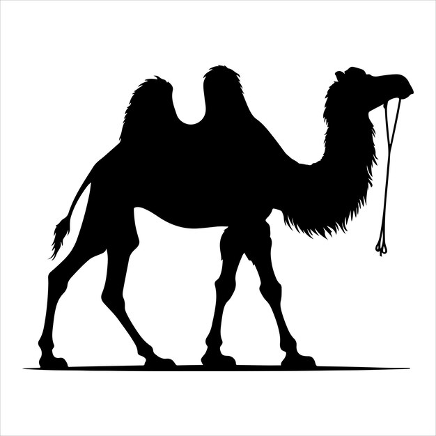 Vector de arte y gráfico de vector de color negro silueta 38