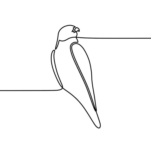 vector de arte de línea animal