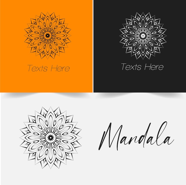 Vector vector de arte mandala