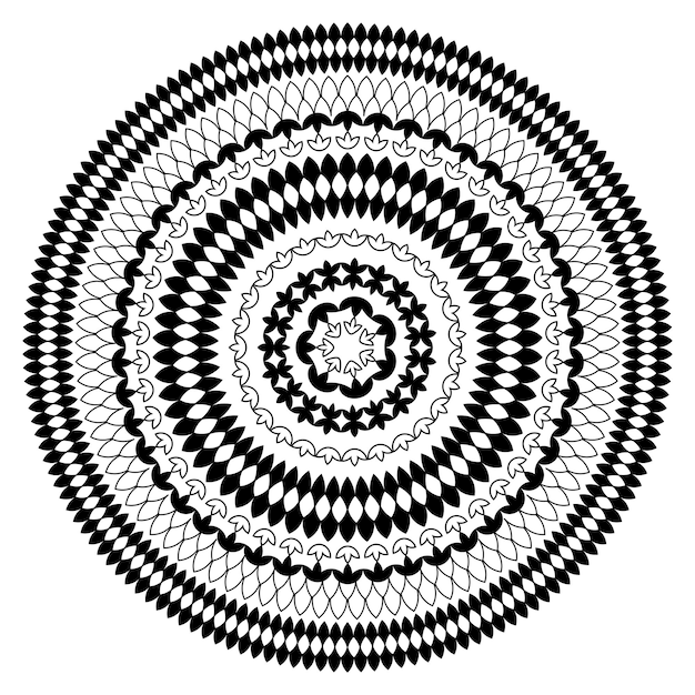 vector de arte mandala