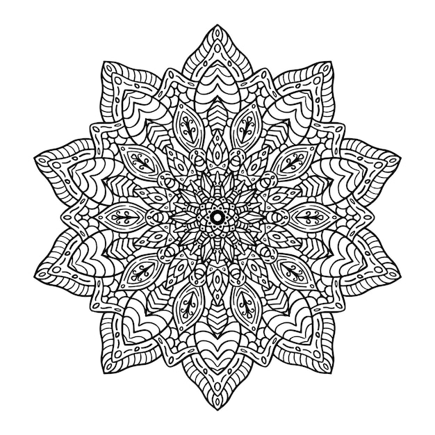 vector de arte mandala