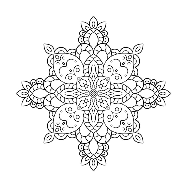 vector de arte mandala