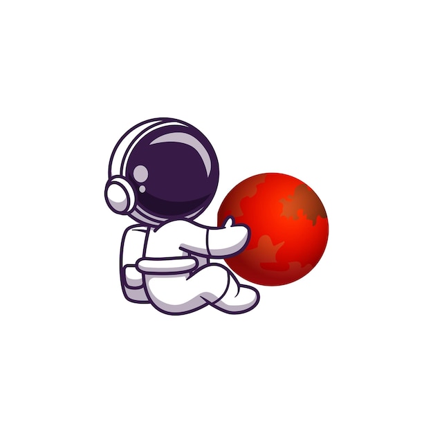 Vector astronauta