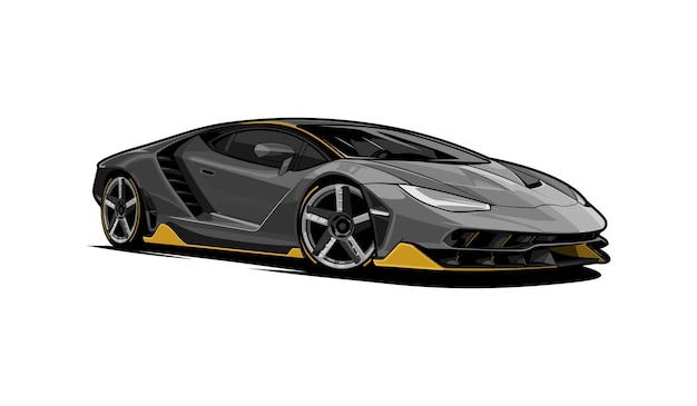Vector de automóviles deportivos