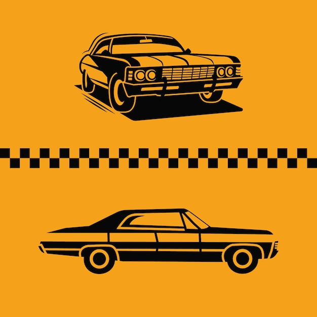 Vector de automóviles
