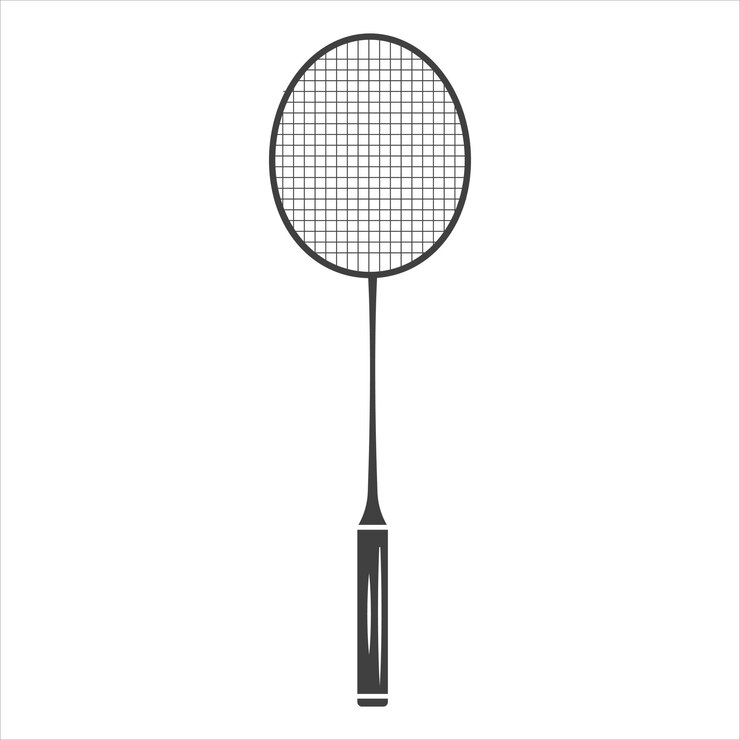 Vector vector bádminton bádminton vector cork ilustración de bádminton raqueta vector raqueta line art out