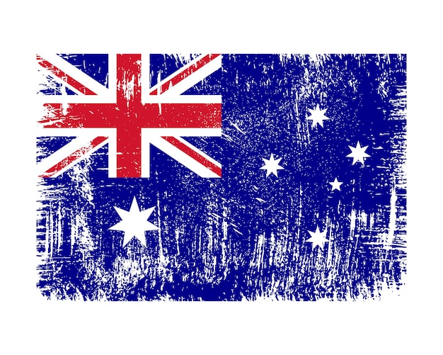 Vector de la bandera de australia