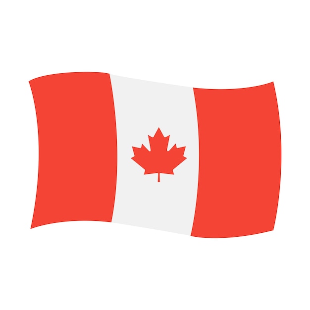 Vector bandera de Canada