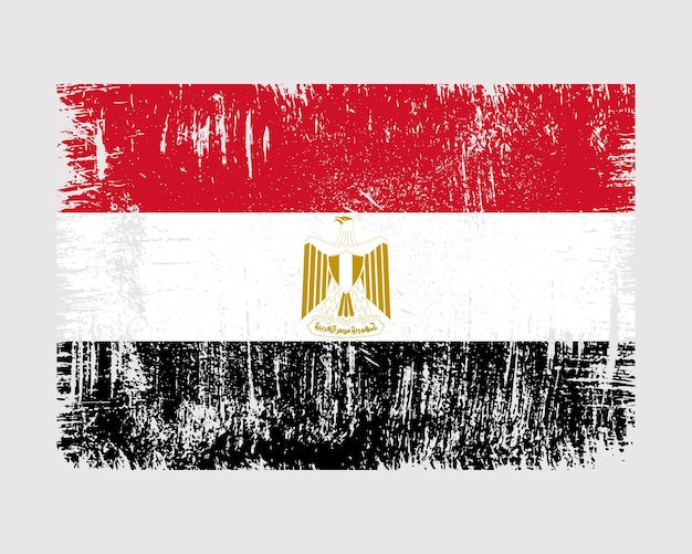 Vector de bandera de egipto