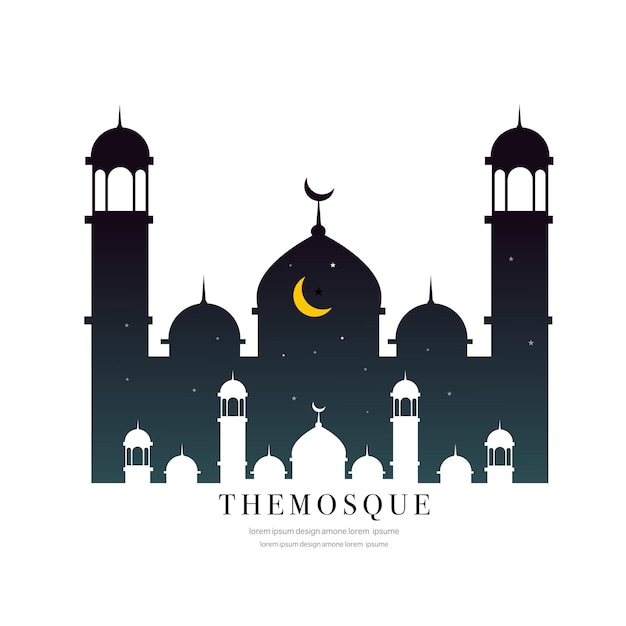 Vector de banner de fondo de ramadan kareem con adorno de lujo fondo de ramadan eid mubarak
