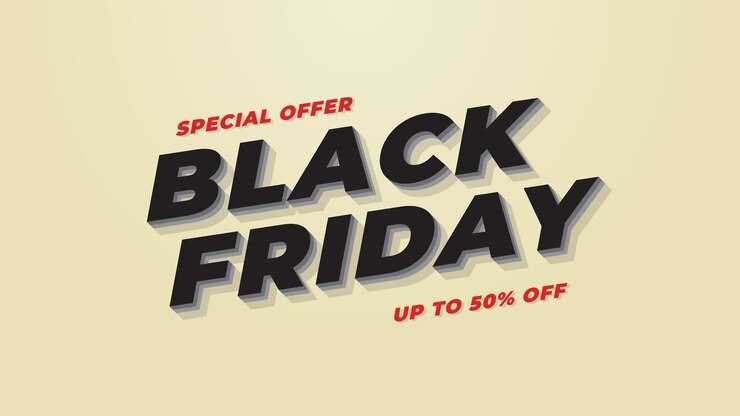 Vector vector de banner de promoción de ventas para venta de viernes negro