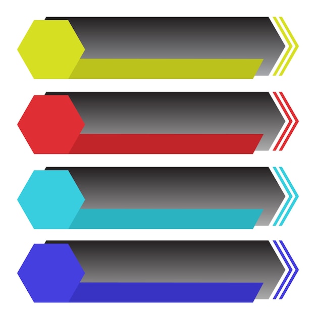 vector de banner de redes sociales de tercio inferior de noticias modernas