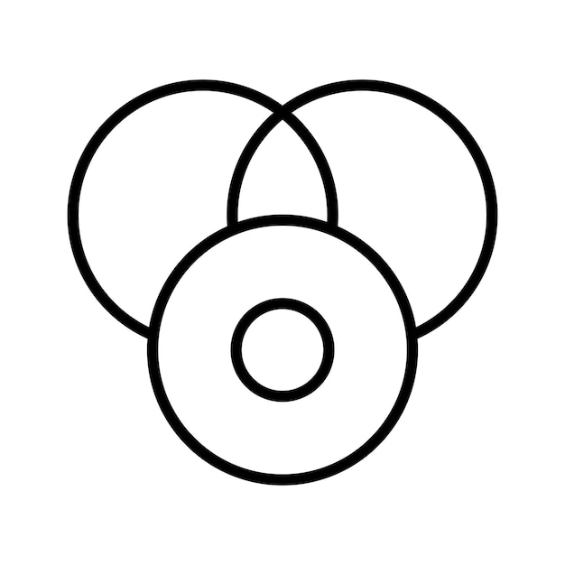 vector de la barra de herramientas de la aplicación de diseño gráfico