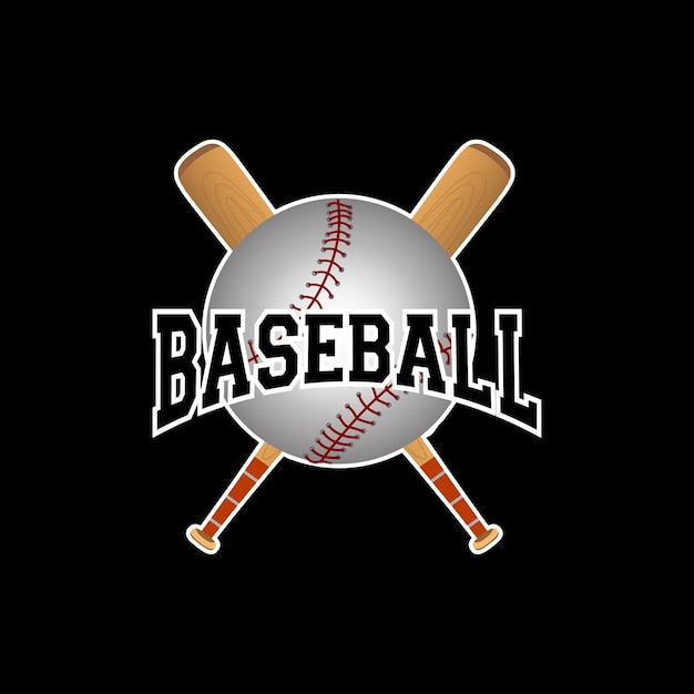 Vector de béisbol aislado realista