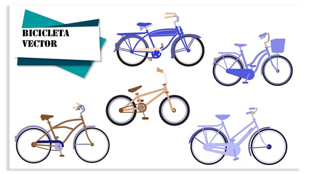 Vector de la bicicleta