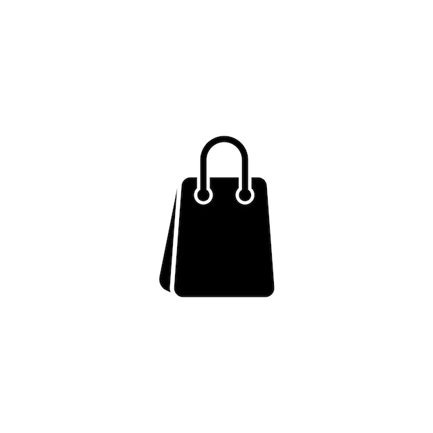Vector de la bolsa del carrito de compras
