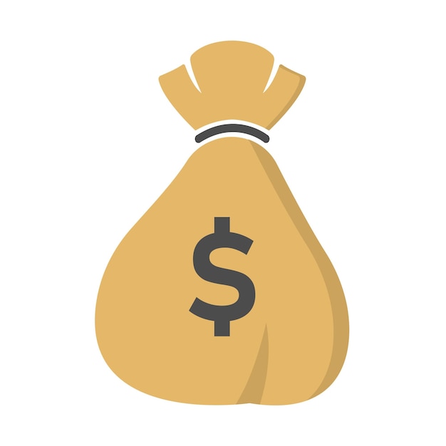 Vector de la bolsa de dinero