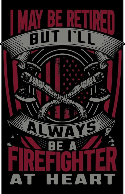Vector de bomberos y diseño artístico colorido