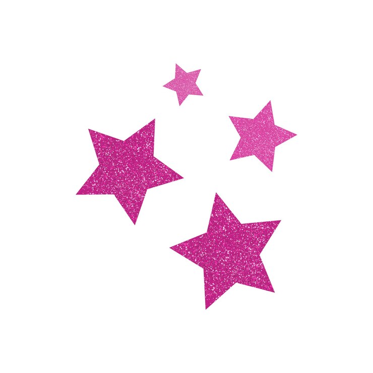 Vector vector brillo rosa vector estrella rosa sparcle partículas ámbar elemento de diseño de lujo
