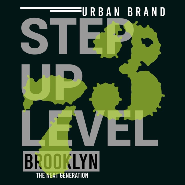 Vector vector, brooklyn, ilustración, diseño