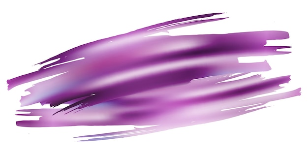 Vector Brush Stroke. Abstract Fluid Splash. Watercolor Textured Background. Violet Purple Isolated Splash on White Backdrop. Sale Banner Brushstroke. Gradient Paintbrush. Gradiente de pintura. Gradientes de pintura en el fondo del fondo del fondo de la pintura. Gratientes de pintura.