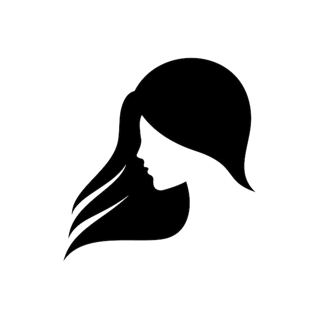 Vector de cabello de mujer