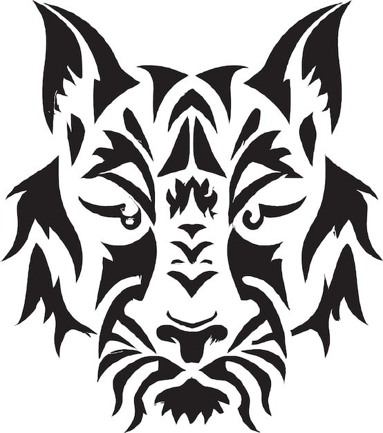 Vector de los cachorros de tigre