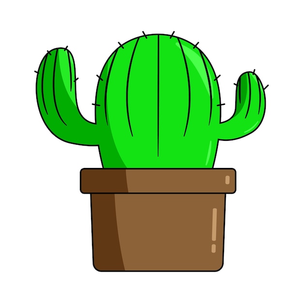 vector de cactus