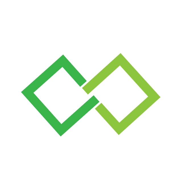 Vector de la cadena del logotipo