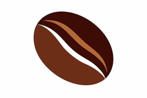 Vector de café sobre un fondo blanco