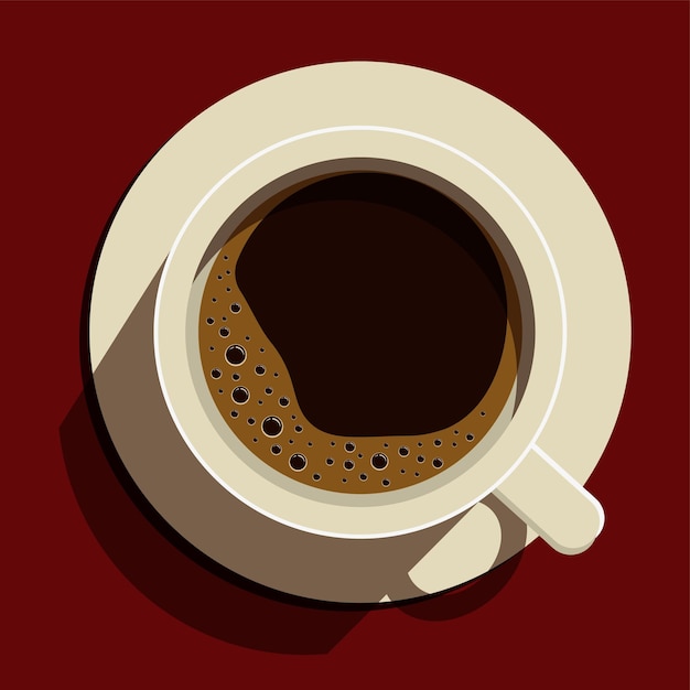 vector de café