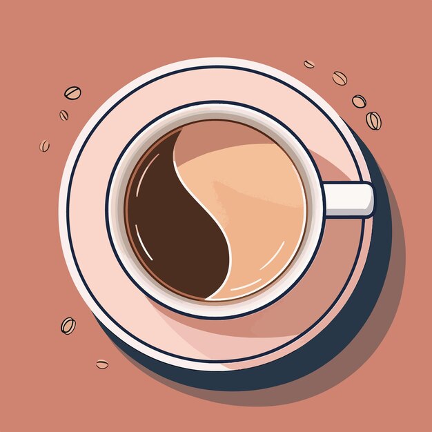 Vector de café