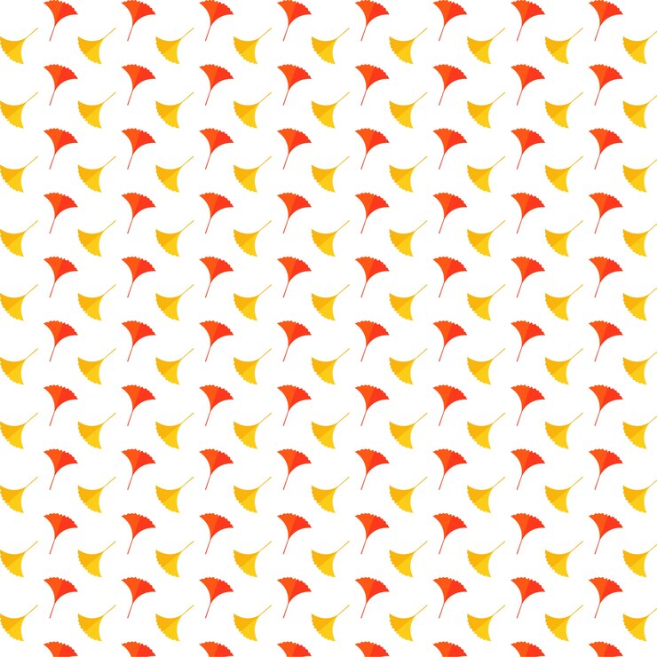 Vector caída de hojas de otoño.