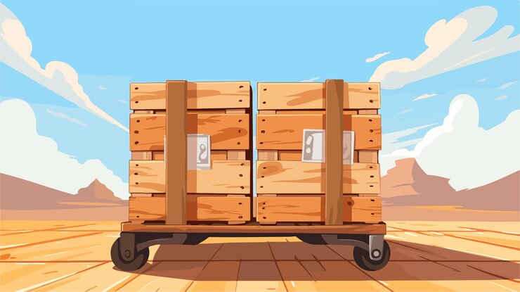 Vector vector de caja versátil con espacio libre para papel tapiz de texto