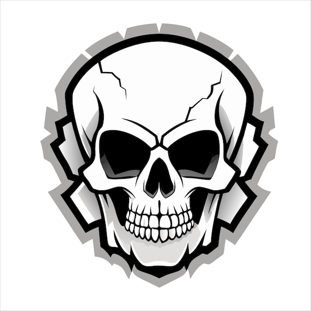 Vector de la calavera