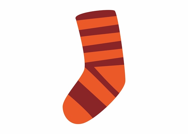 Vector de calcetines con patrones sencillos
