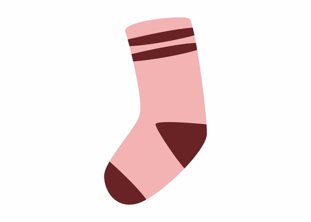 Vector de calcetines con patrones sencillos