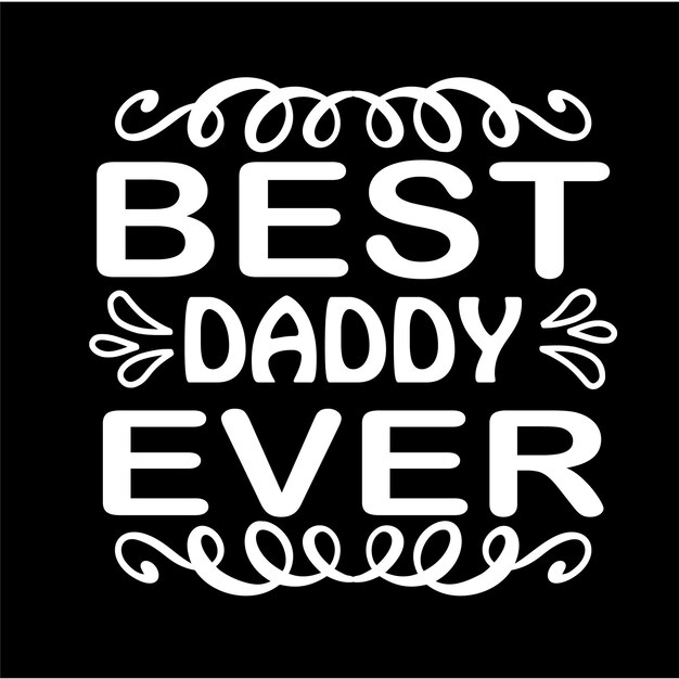 El vector de la camiseta de diseño SVG del Día del Padre